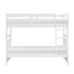 Sloane White Twin Bunk Bed - Ornate Home