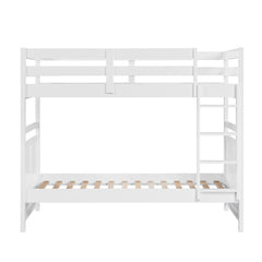 Sloane White Twin Bunk Bed - Ornate Home
