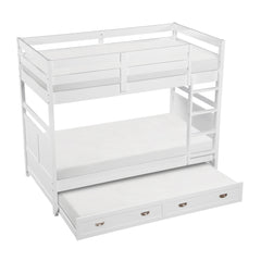 Sloane White Twin Bunk Bed - Ornate Home
