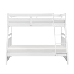 Sloane White Twin/Full Bunk Bed - Ornate Home