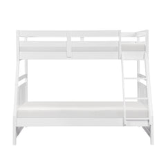 Sloane White Twin/Full Bunk Bed - Ornate Home