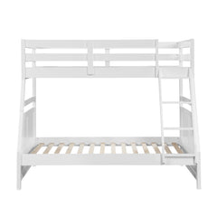 Sloane White Twin/Full Bunk Bed - Ornate Home