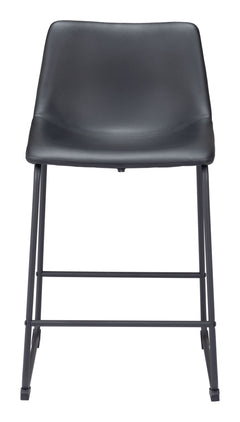 Smart Black Counter Stool (Set of 2) - Ornate Home
