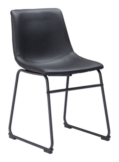 Smart Black Dining Chair (Set of 2) - Ornate Home