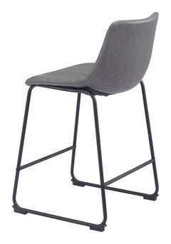 Smart Charcoal Counter Stool (Set of 2) - Ornate Home