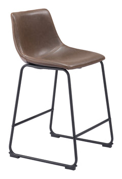 Smart Vintage Espresso Counter Stool (Set of 2) - Ornate Home