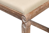 Smith Building Beige Parlor Bench - Ornate Home