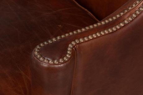 Smithfield Brown Wing Chair - Ornate Home