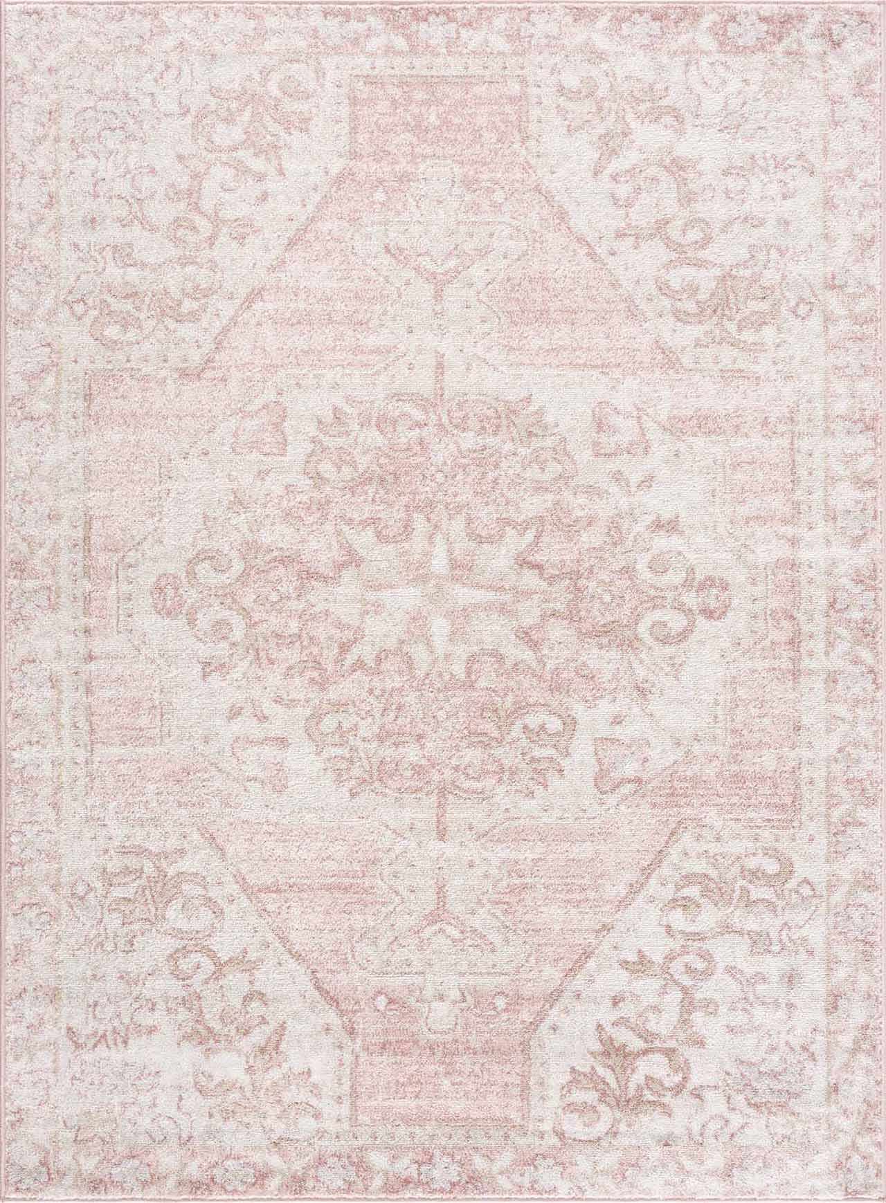 Snead Pink Floral Rug - Ornate Home
