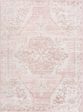 Snead Pink Floral Rug - Ornate Home