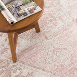 Snead Pink Floral Rug - Ornate Home
