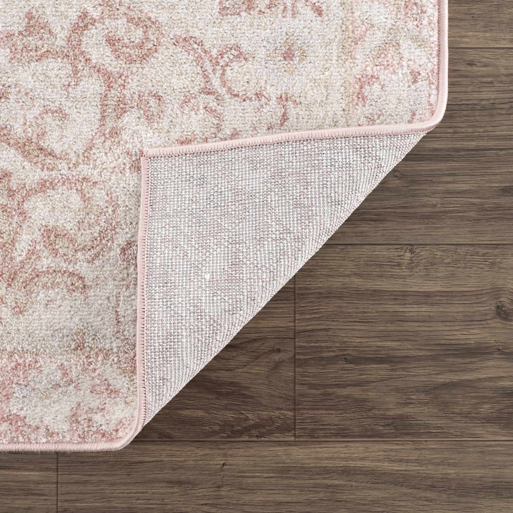 Snead Pink Floral Rug - Ornate Home
