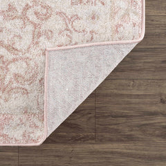 Snead Pink Floral Rug - Ornate Home