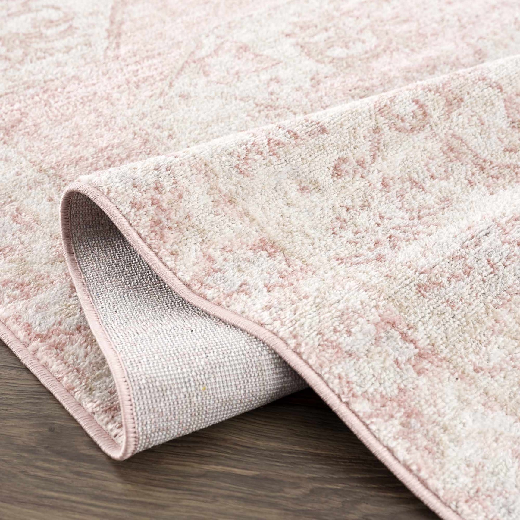 Snead Pink Floral Rug - Ornate Home