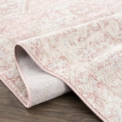 Snead Pink Floral Rug - Ornate Home