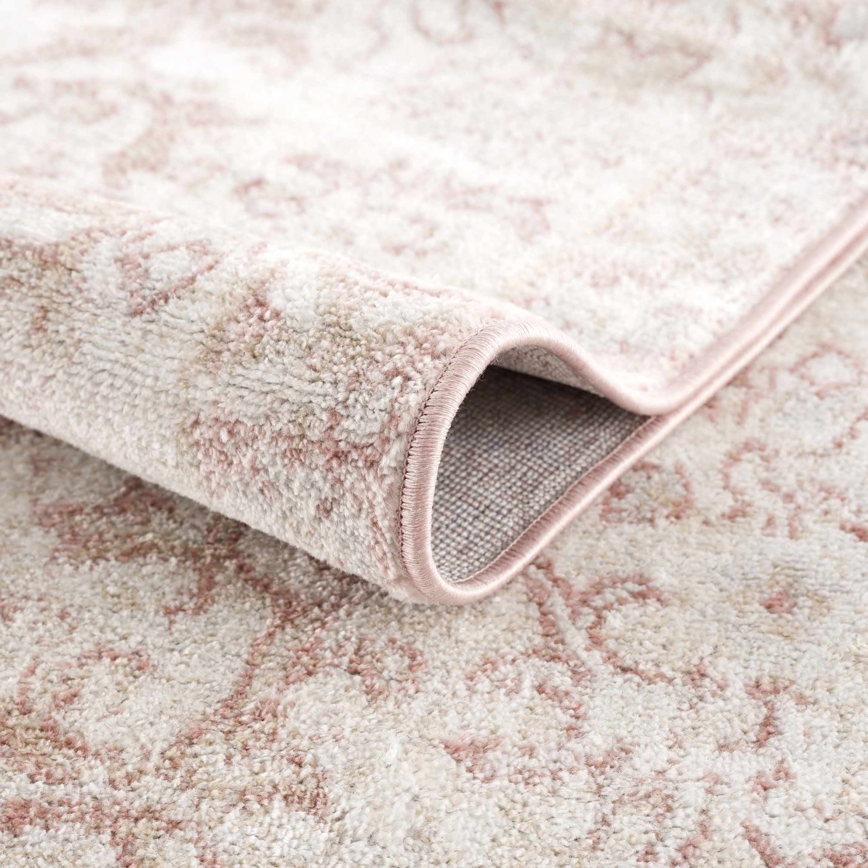 Snead Pink Floral Rug - Ornate Home
