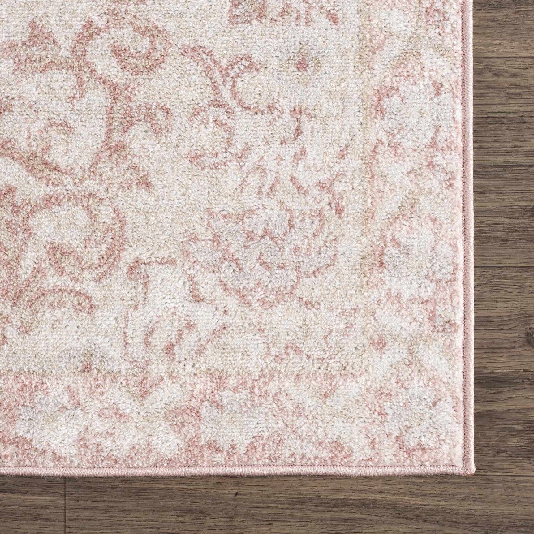 Snead Pink Floral Rug - Ornate Home