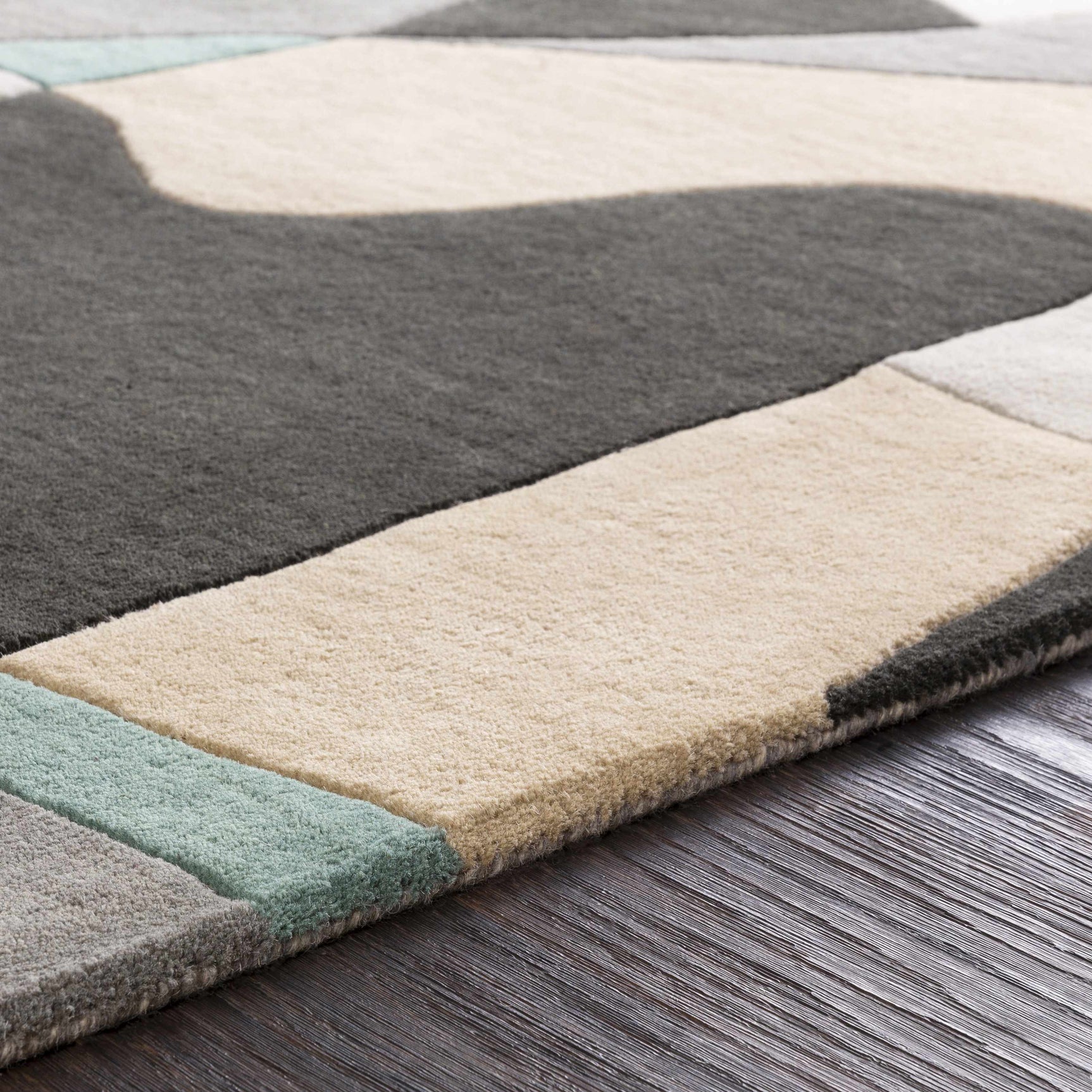 Sneedville Modern Wool Rug - Ornate Home