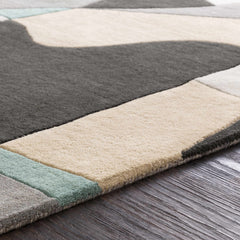 Sneedville Modern Wool Rug - Ornate Home