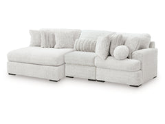 Snodoodle Arctic 3-Piece LAF Modular Sofa Chaise - Ornate Home