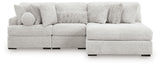 Snodoodle Arctic 3-Piece RAF Modular Sofa Chaise - Ornate Home