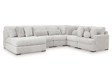 Snodoodle Arctic 6-Piece Modular Sectional with Chaise - Ornate Home