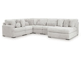 Snodoodle Arctic 6-Piece RAF Modular Sectional with Chaise - Ornate Home