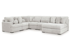 Snodoodle Arctic 6-Piece RAF Modular Sectional with Chaise - Ornate Home