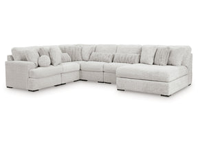 Snodoodle Arctic 6-Piece RAF Modular Sectional with Chaise - Ornate Home