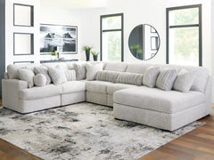 Snodoodle Arctic 6-Piece RAF Modular Sectional with Chaise - Ornate Home