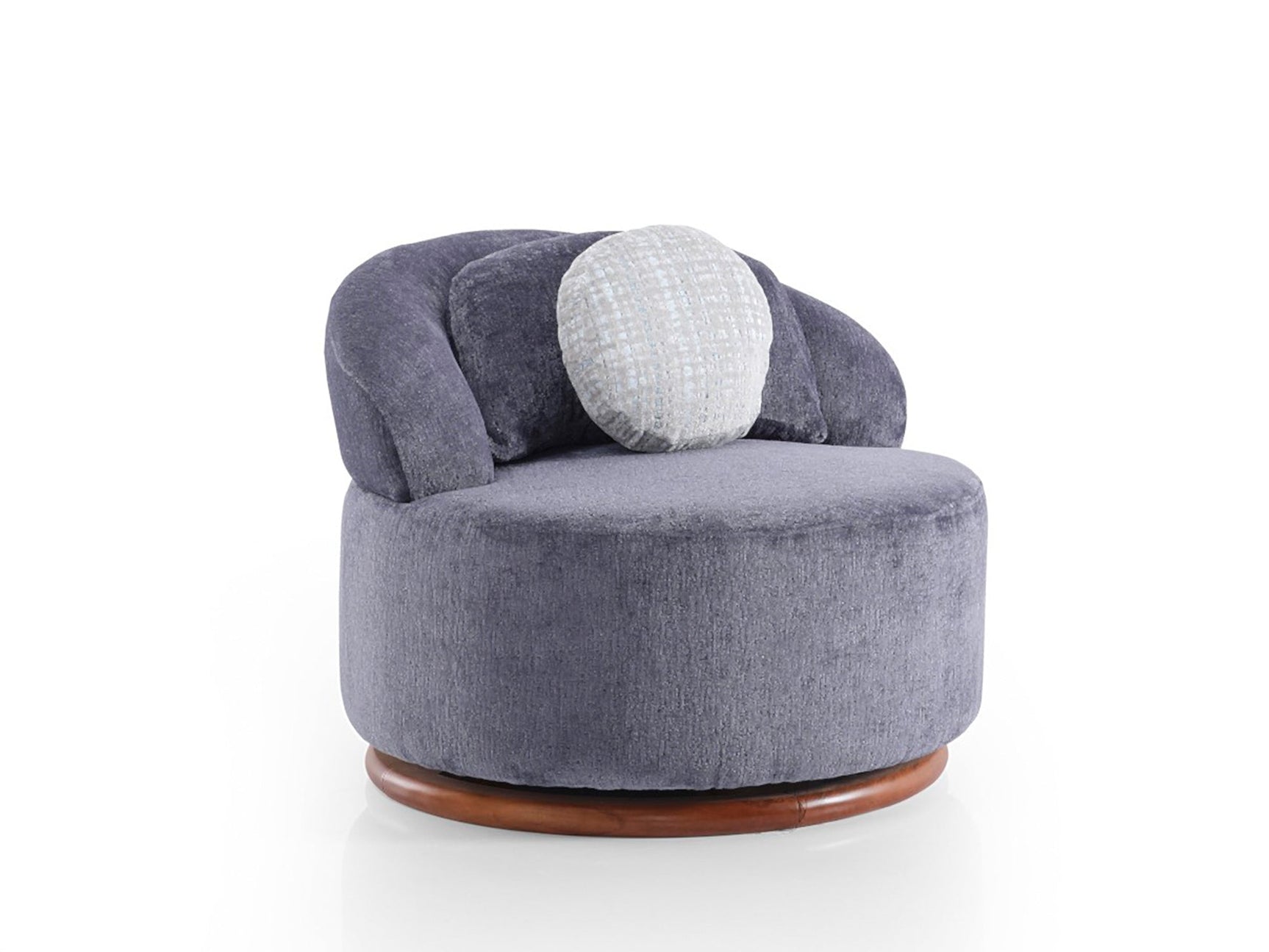 Snowy Anthracite Chair