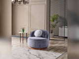 Snowy Anthracite Chair
