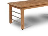 SoHo Rectangular Teak Outdoor Coffee Table - Ornate Home