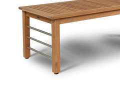 SoHo Rectangular Teak Outdoor Coffee Table - Ornate Home