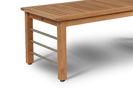 SoHo Rectangular Teak Outdoor Coffee Table - Ornate Home