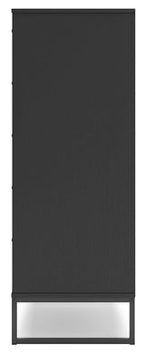 Socalle Black Chest of Drawers (Online Special Price) - Ornate Home