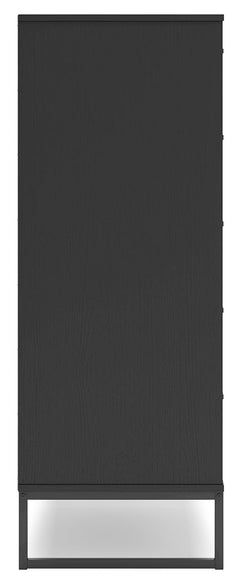 Socalle Black Chest of Drawers - Ornate Home