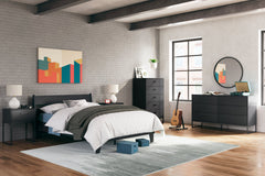 Socalle Black Chest of Drawers - Ornate Home
