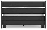 Socalle Black Full Panel Platform Bed (Online Special Price) - Ornate Home