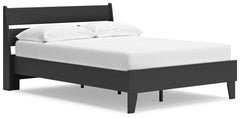 Socalle Black Full Panel Platform Youth Bed - Ornate Home
