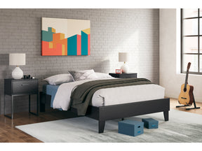 Socalle Black Full Platform Bed (Online Special Price) - Ornate Home