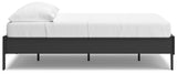 Socalle Black Full Platform Bed (Online Special Price) - Ornate Home