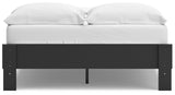 Socalle Black Full Platform Bed (Online Special Price) - Ornate Home
