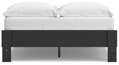 Socalle Black Full Platform Bed - Ornate Home