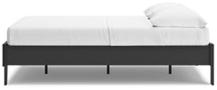 Socalle Black Full Platform Bed - Ornate Home