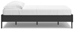 Socalle Black Full Platform Bed - Ornate Home