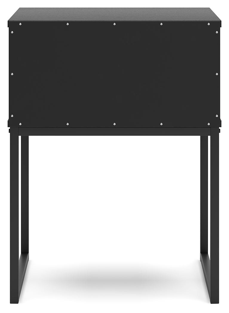 Socalle Black Nightstand (Online Special Price) - Ornate Home