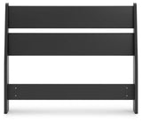 Socalle Black Twin Panel Headboard (Online Special Price) - Ornate Home