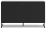 Socalle Black Twin Panel Platform Bed and Dresser - Ornate Home