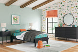 Socalle Black Twin Platform Bed (Online Special Price) - Ornate Home